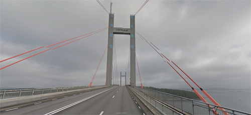 2016 - Tjörnbron towards Stenungsund (Google Streetview)