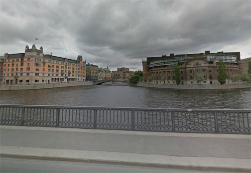 2015 - Vasabron in Stockholm (Google Streetview)