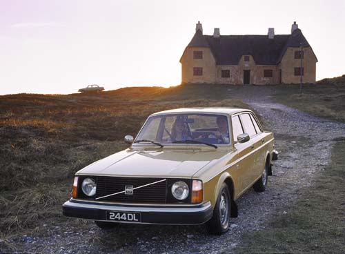 1975 - Volvo 244, somewhere on Gotland?