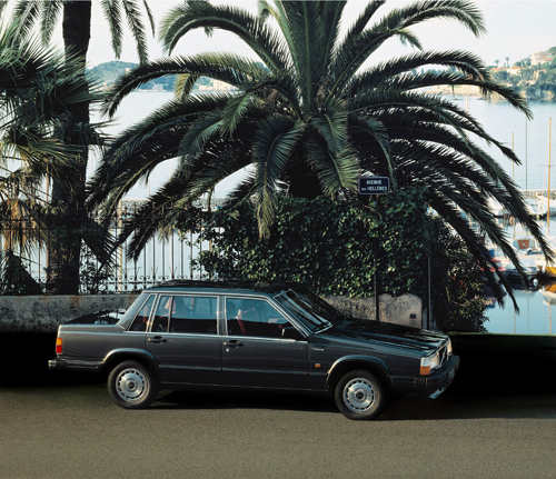 1985 - Volvo 740 GLE on Avenue des Hellenes in Monaco