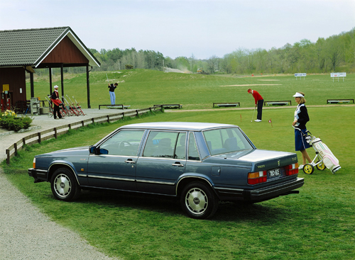 1985 - Volvo 760 GLE at Kungsbacka Golfklubb