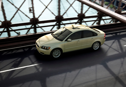2004 - Volvo S40 on Brooklyn Bridge in New York.
