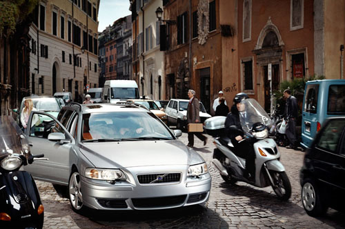 2006 - Volvo V70R, also in Rome...