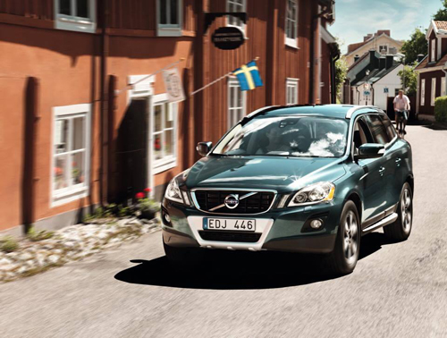 2011 - Volvo XC60, somewhere in an old village in Sweden, bet where?