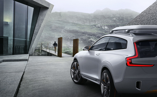 2014 - Volvo Concept XC Coupé at Trollstigen Senter  in Norway