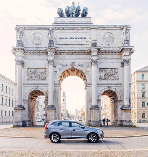 2015 - Volvo XC60 at Siegestor in Munich Germany