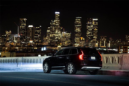 2015 - Volvo XC90 somewhere with the LA skyline