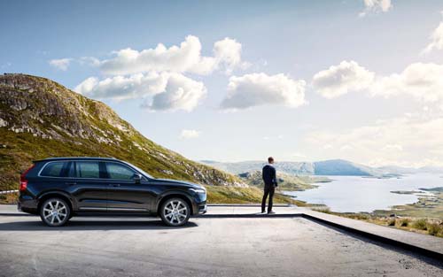 2015 - Volvo XC90, somewhere along a scenic road in Norway, but where?