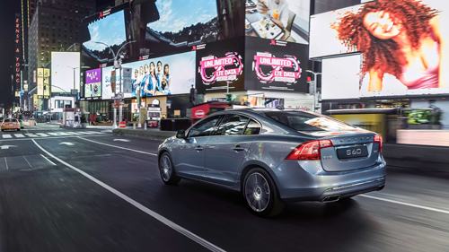 2016 - Volvo S60L NY Times Square and 7th Ave in NYC