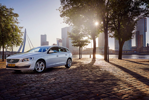 2016 - Volvo V60 on Westerkade in Rotterdam The Netherlands