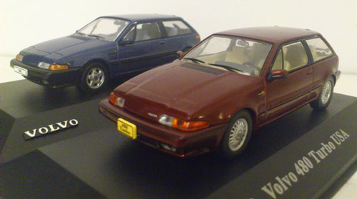 The two Volvo 480 models
