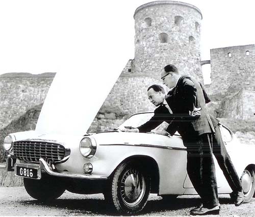 volvo p1800 bohusfästning kungälv