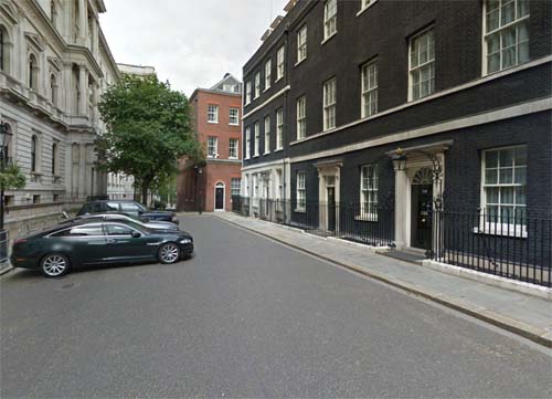 2013 - No. 10 Downing Street in London England UK (Google Streetview)