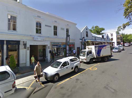 2013 - Church Street in Stellenbosch in South Africa (Google Streetview)