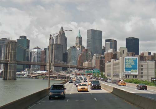 2013 - FDR Drive in New York USA (Google Streetview)