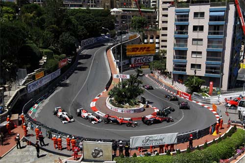 Formula One visits every year Monaco.