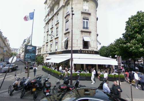 2013 - L'Avenue on 41 Avenue Montaigne in Paris, France (Google Strretview)