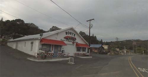 2013 - Route 30 on 1100 1st Avenue in Mosier, Oregon USA (Google Streetview)