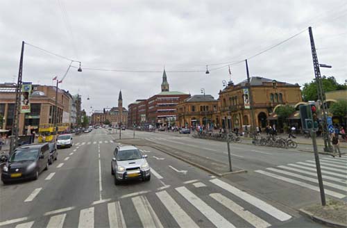 2013 - Vesterbrogade in København Danmark (Google Streetview)