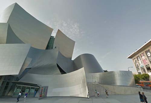 2013 - Walt Disney Concert Hall on 111 S Grand Ave, Los Angeles, CA - USA (Google Streetview)