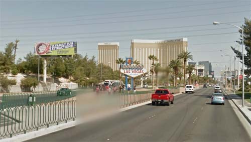 2013 - Welcome to Fabulous Las Vegas Sign near 5777 South Las Vegas Boulevard Paradise in Las Vegas, Nevada USA (Google Streetview)