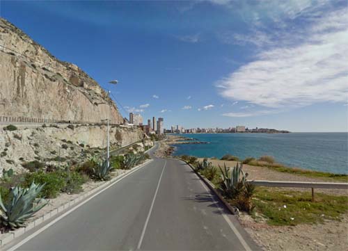 2013 -  Calle Sol Naciente in Alicante Spain (Google Streetview)