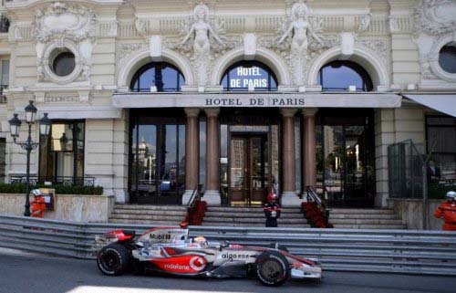 Formula One and Hotel de Paris Monaco