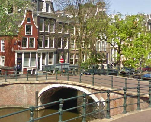 2013 - Reguliersgracht in Amsterdam - The Netherlands (Google Streetview)