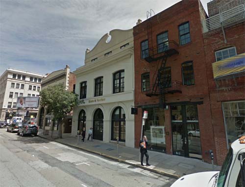 2013 - Sansome Street in San Francisco USA (Google Streetview)