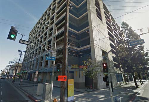 2013 - Parking Grand Ave Garage in Los Angeles in USA (Google Streetview)