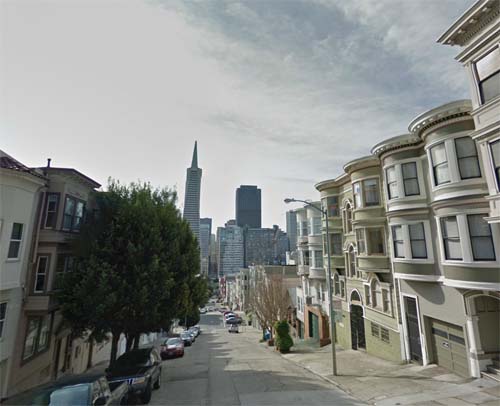 2013 - Montgomery Street in San Francisco USA (Google Streetview)