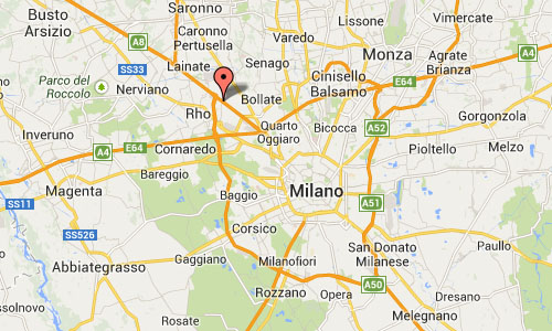 Rho Milano Italy Maps