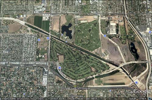 2013 - Sepulveda Basin in Los Angeles, USA (Google Maps