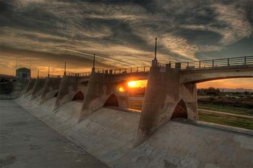 2013 - Sepulveda Dam in Los Angeles, USA