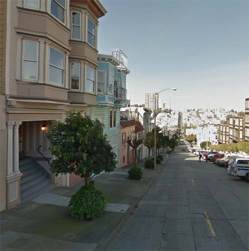 2013 - Union Street (view to the west) in San Francisco, USA (Google Streetview)