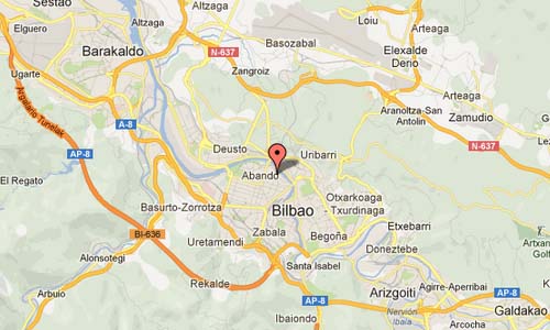 Uribitarte Kalea Bilbao Map