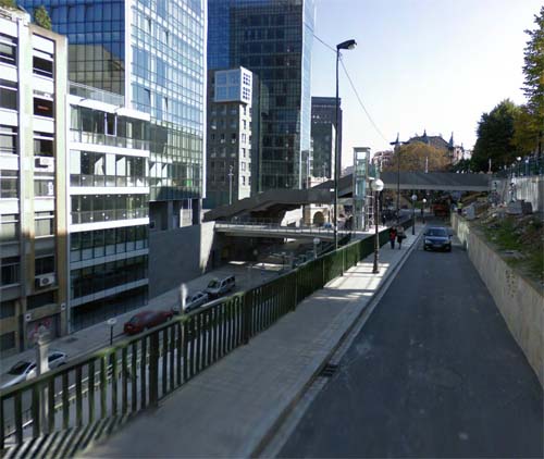 2013 - Uribitarte Kalea in Bilbao, Spain (Google Streetview)