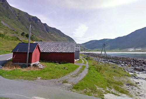 2013 - Huddevik near Selje in Norway (Google Streetview)