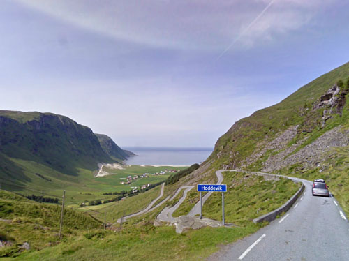 2013 - Hoddevik, Fylkesveg 632, Sogn og Fjordane in Norway (Google Streetview