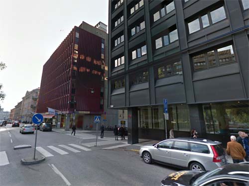 2013 - Brunkebergtorg 11 in Stockholm (Google Streetview)