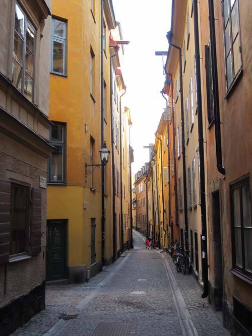  2013 - Prästgatan in Gamla Stan in Stockholm (my own photo)