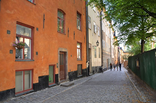 2013 - Prästgatan in Gamla Stan in Stockholm (Source: Björnidet)