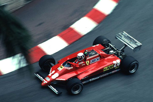 1982 - Ferrari 126 C2 with Didier Pironi