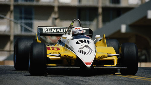 1982 Renault RS30B with Alain Prost