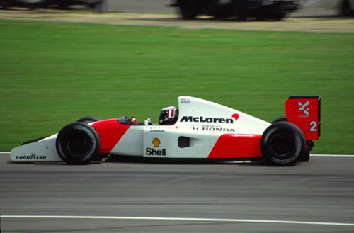 1989 - McLaren Honda MP4-5 with Gerhard Berger