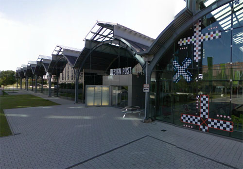 2013 - Design Post (entrance) at the Deutz-Mülheimer Straße 22 in Köln (Google Streetview)