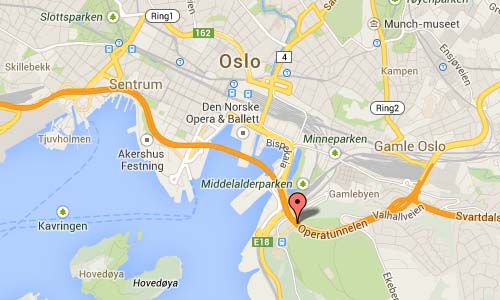 Ekeberg Oslo Map