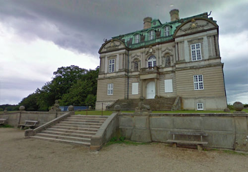 2014 - Eremitageslottet in Kongens Lyngby in Danmark (Google Streetview)