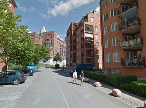 2013 - Kvarnpirsgatan in Göteborg (Google Streetview)