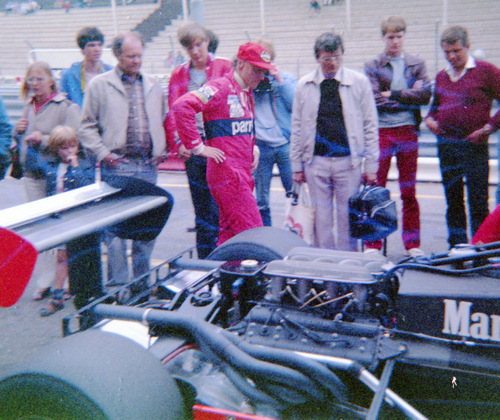 Niki Lauda - Testing at Zandvoort